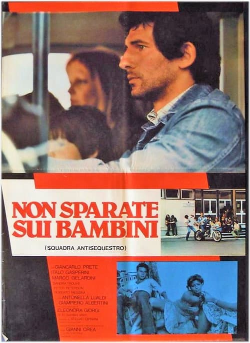 Non sparate sui bambini afişi