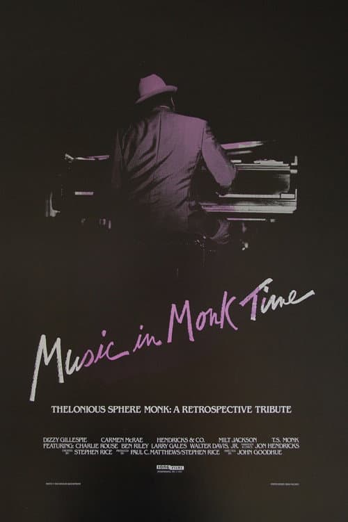 Music in Monk Time afişi