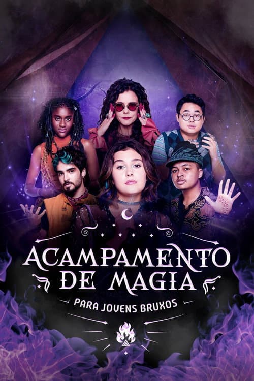 Acampamento de Magia para Jovens Bruxos afişi