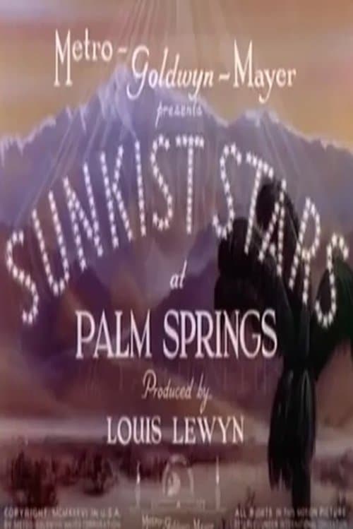 Sunkist Stars at Palm Springs afişi