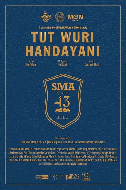 Tut Wuri Handayani afişi