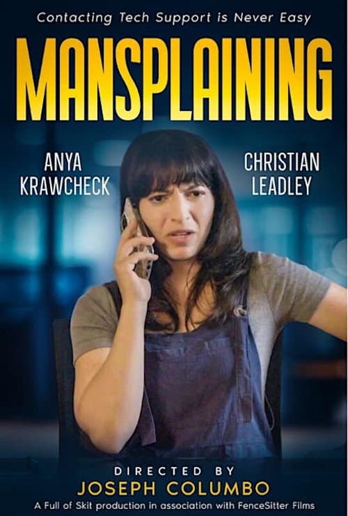 Mansplaining afişi