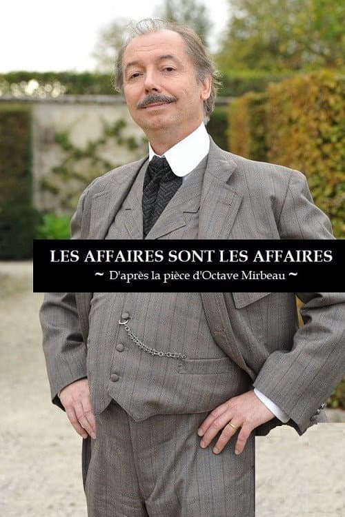 Les affaires sont les affaires afişi