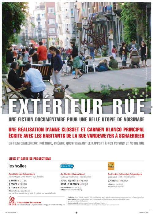 Extérieur rue afişi