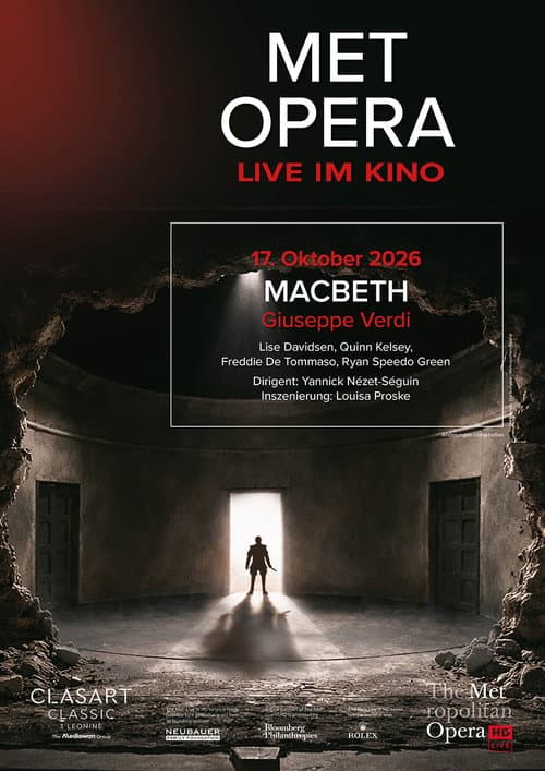 The Metropolitan Opera 2026/27: Macbeth afişi