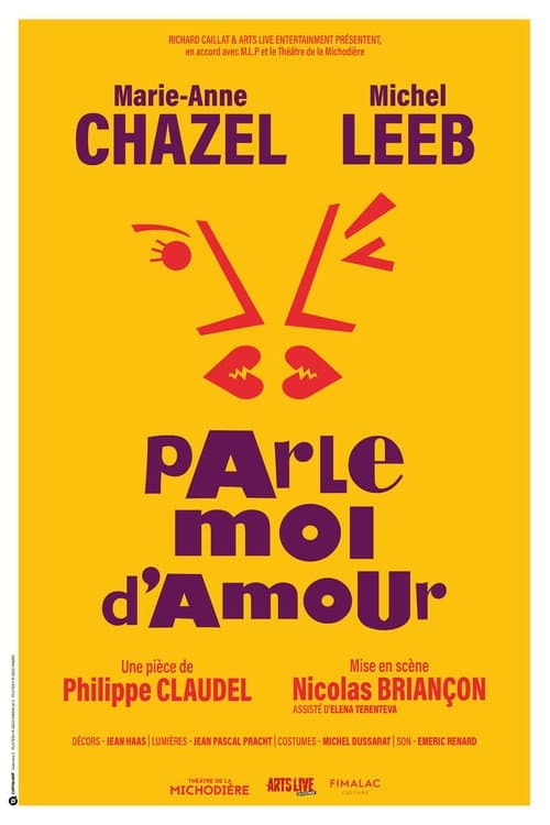 Parle-moi d'Amour afişi