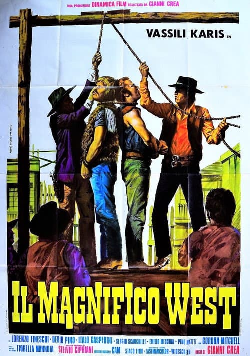 Il magnifico west afişi
