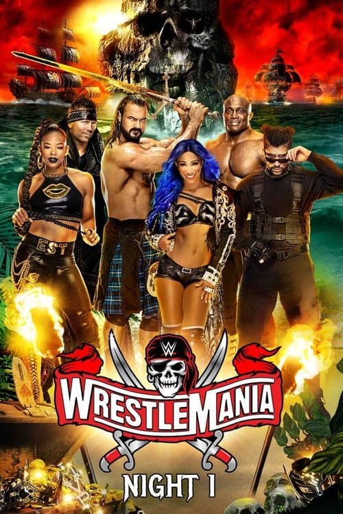 WWE WrestleMania 37: Night 1 afişi