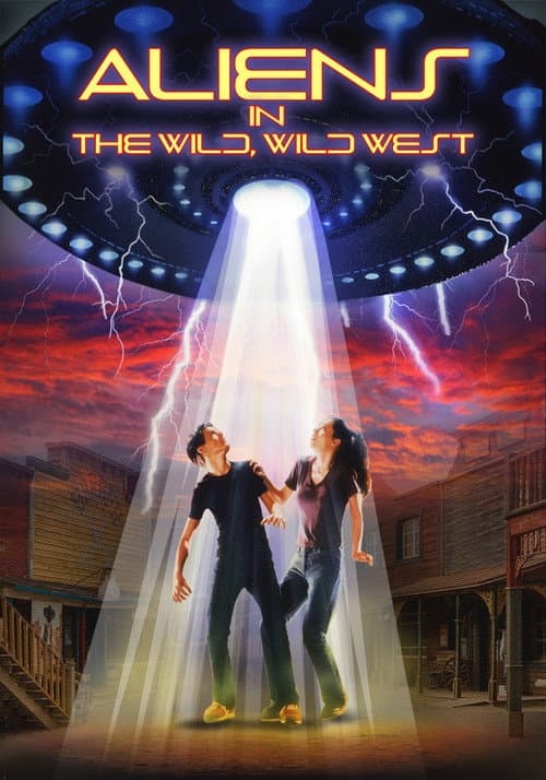Aliens in the Wild, Wild West afişi
