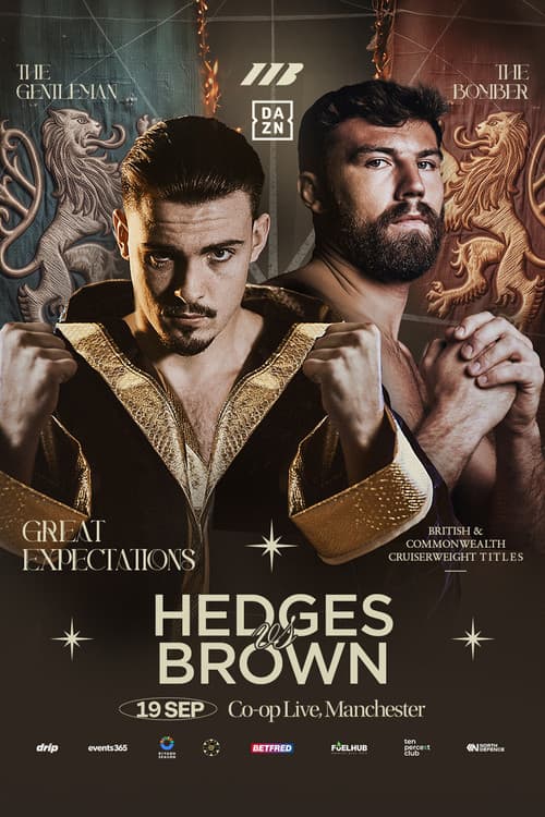 John Hedges vs. Pat Brown afişi
