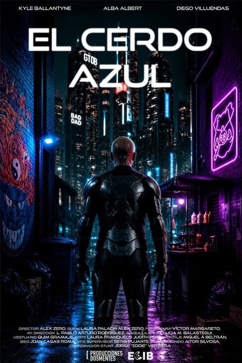 El Cerdo Azul afişi