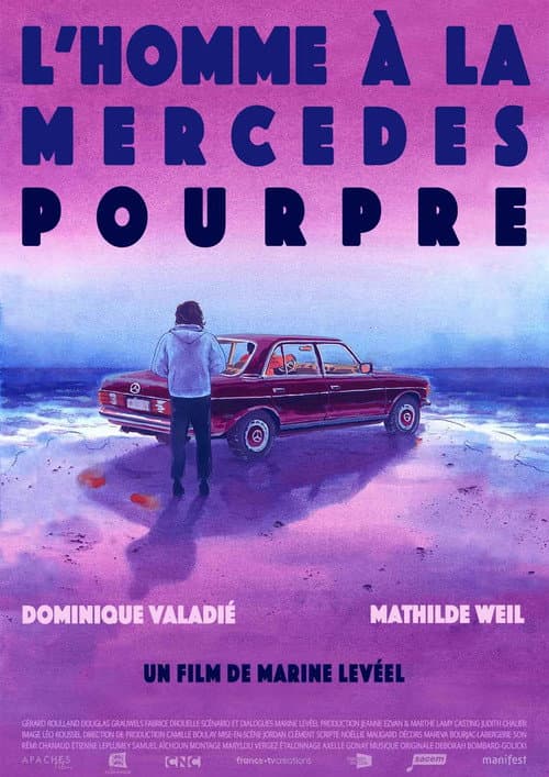 L'Homme à la Mercedes pourpre afişi