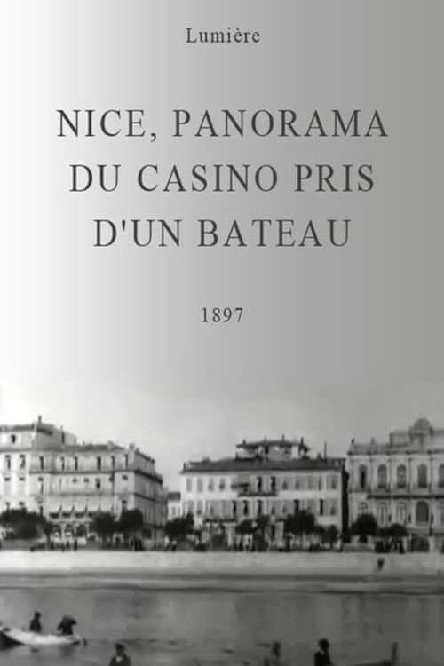 Panorama du casino pris d'un bateau afişi