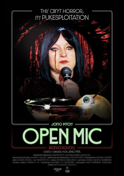 Open Mic afişi