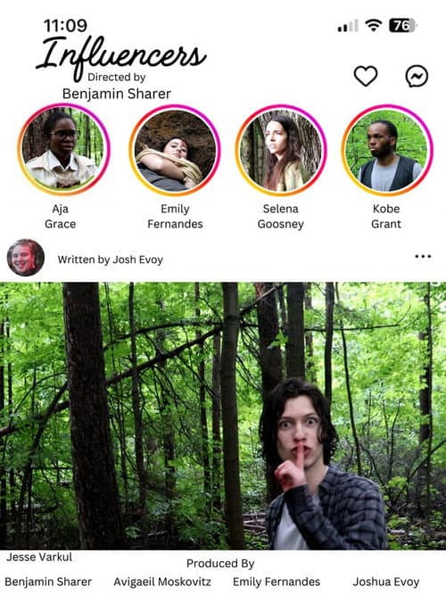 Influencers afişi