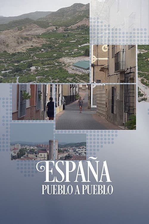España pueblo a pueblo afişi