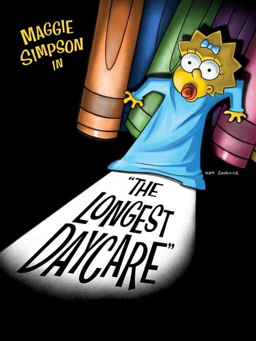 Maggie Simpson in "The Longest Daycare" afişi