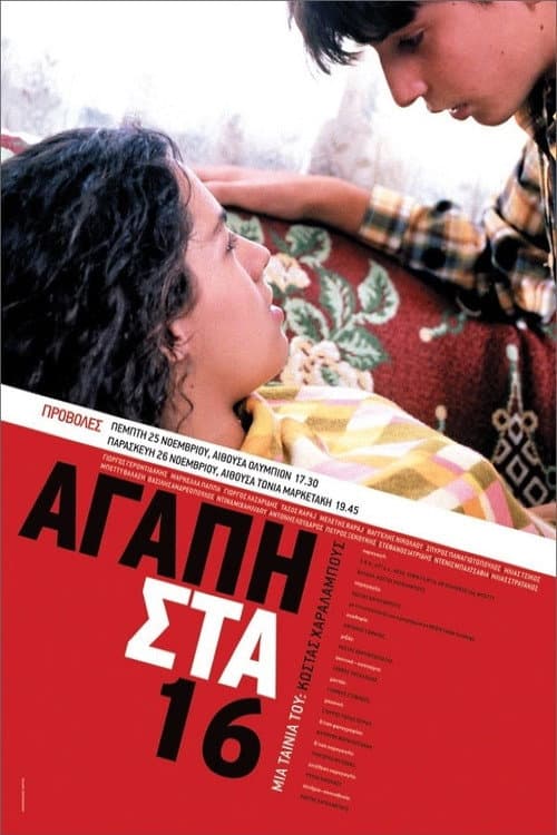 Αγάπη στα 16 afişi