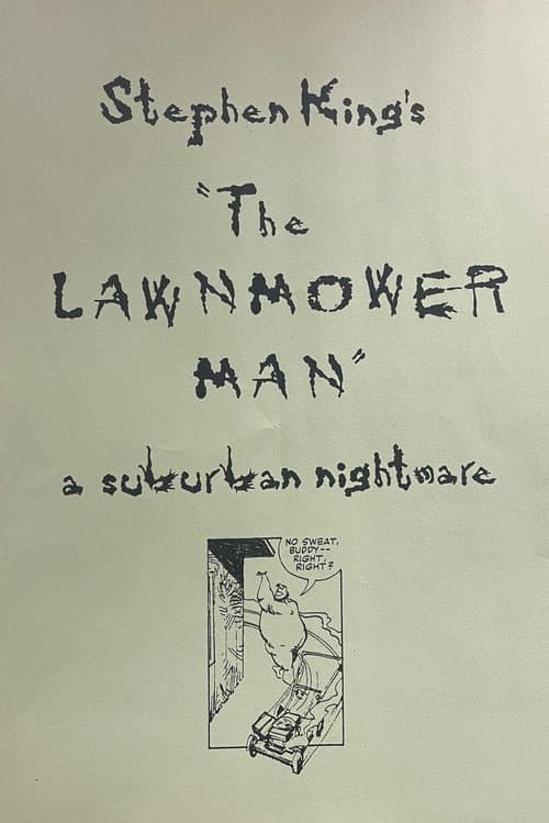 The Lawnmower Man afişi