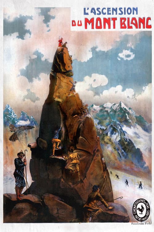 L'Ascension du Mont Blanc afişi
