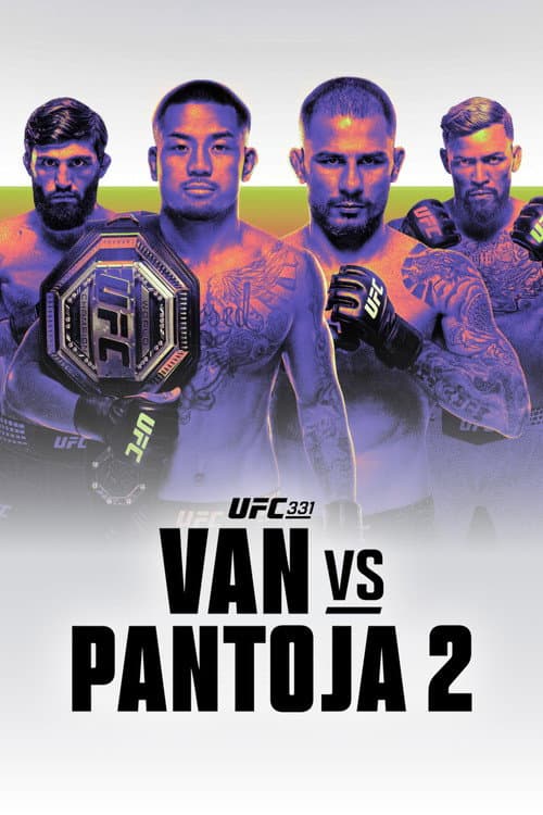 UFC 331: Van vs. Pantoja 2 afişi