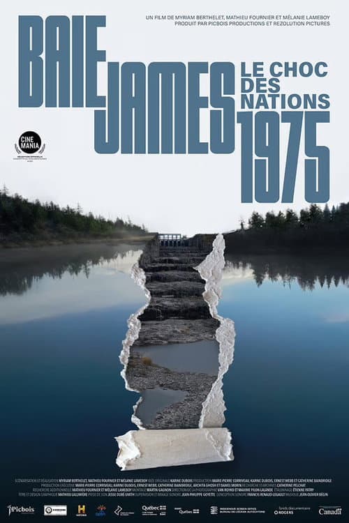 Baie James 1975: le choc des nations afişi