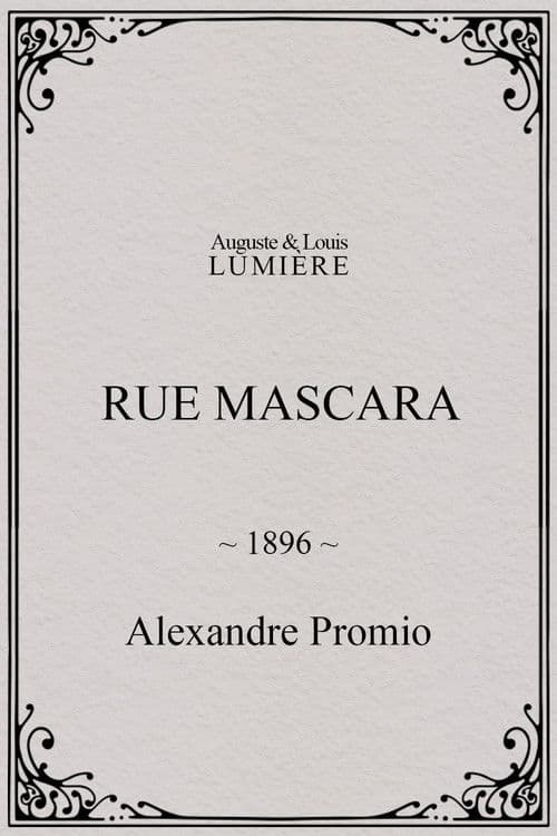 Rue Mascara afişi