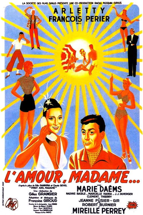 L’Amour, Madame... afişi