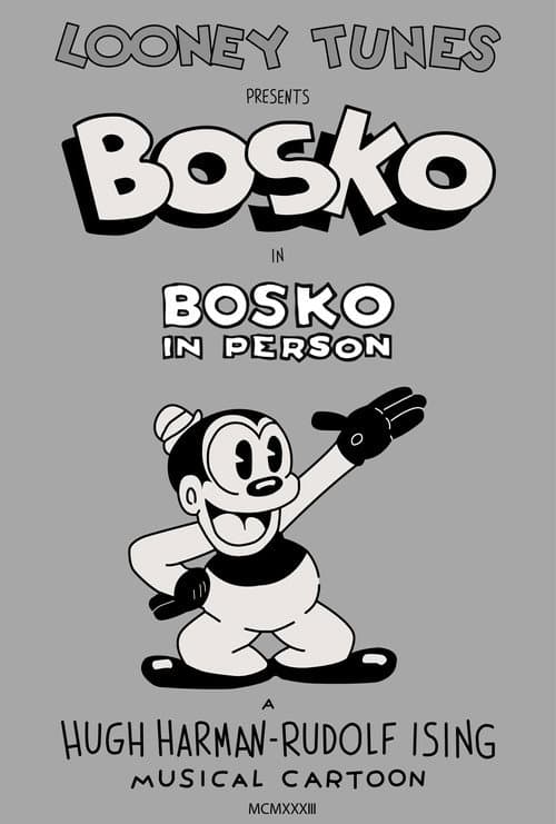 Bosko in Person afişi
