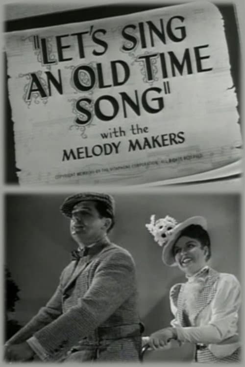 Let's Sing an Old Time Song afişi