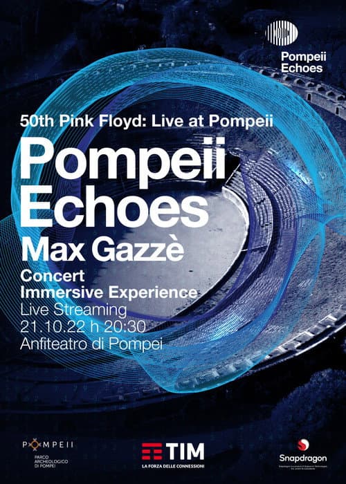 Pompeii Echoes - Max Gazzè afişi