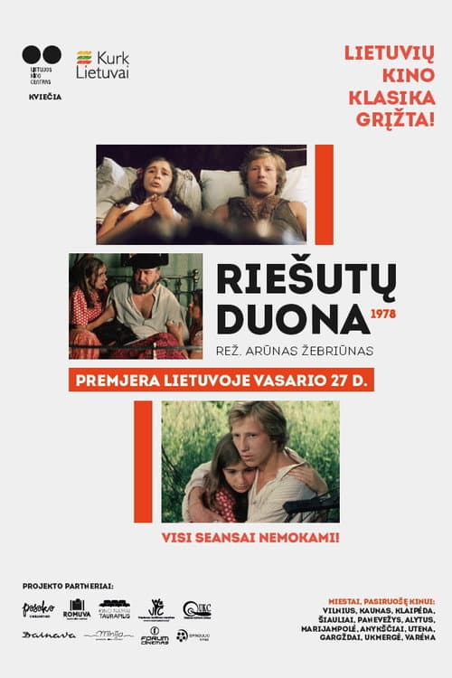 Riešutų duona afişi