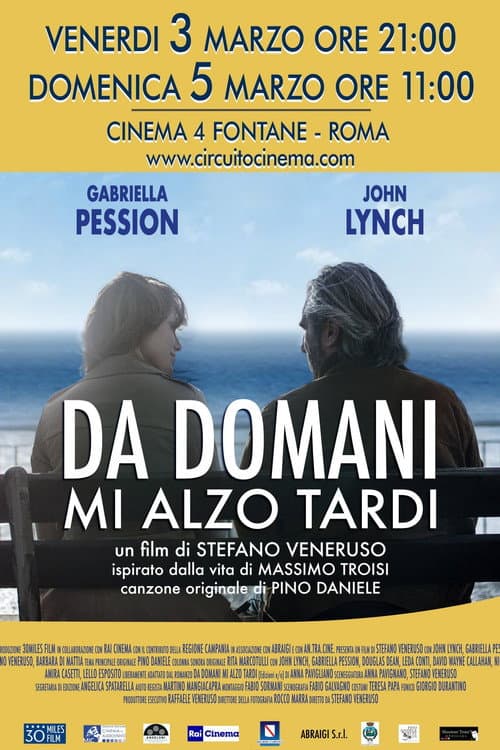 Da domani mi alzo tardi afişi