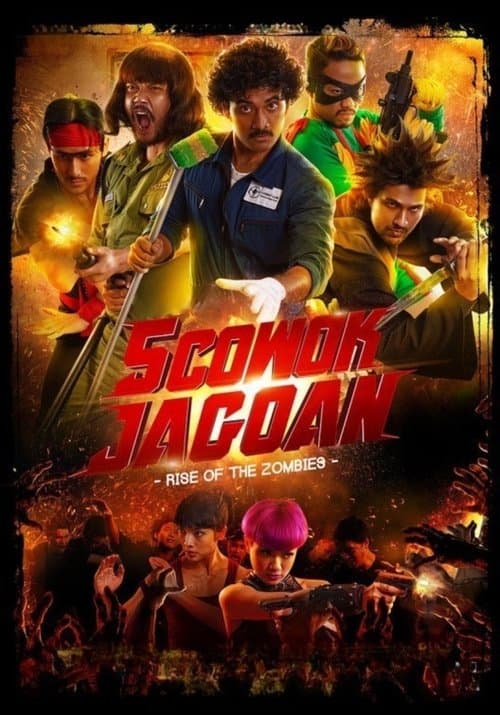 5 Cowok Jagoan: Rise of the Zombies afişi
