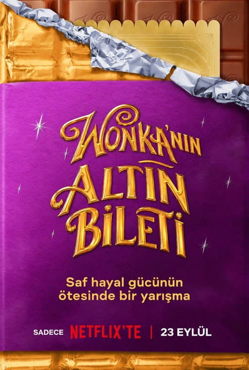Wonka'nın Altın Bileti afişi