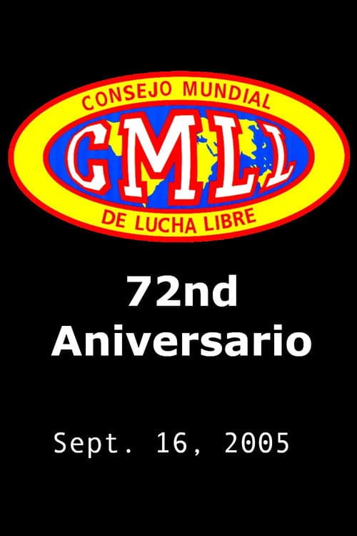CMLL 72. Aniversario afişi