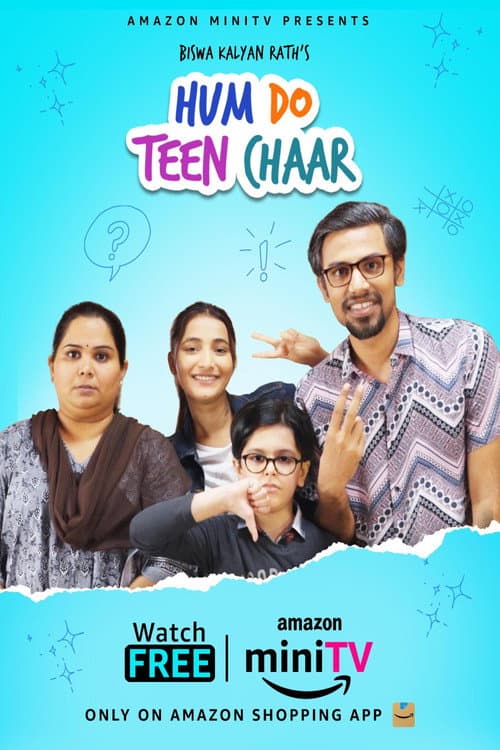 Hum Do Teen Chaar afişi