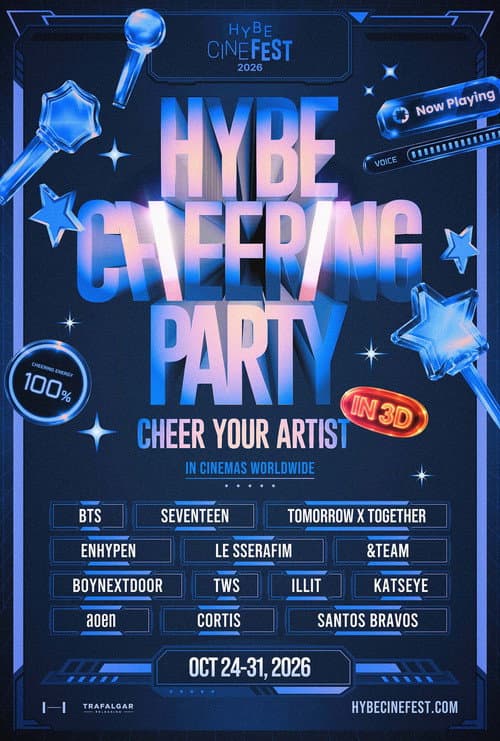 HYBE CHEERING PARTY afişi