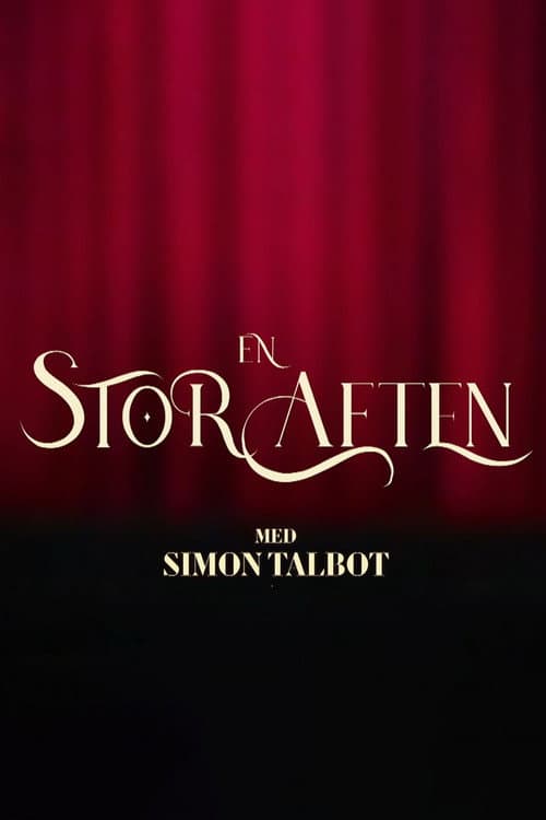 En stor aften med Simon Talbot afişi