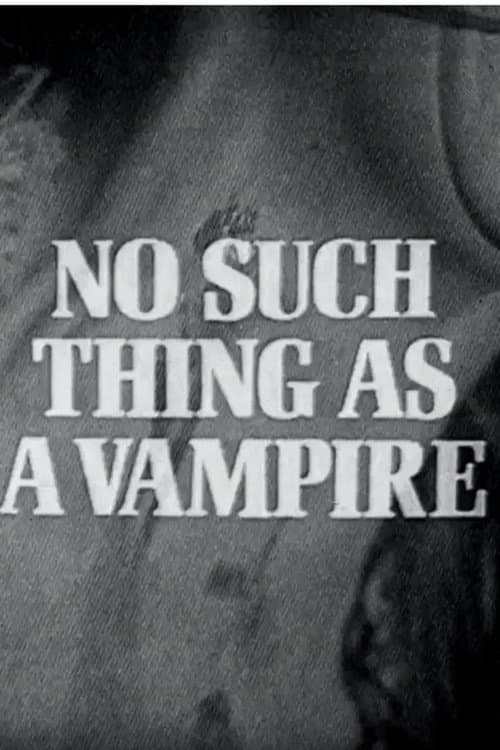 No Such Thing as a Vampire afişi