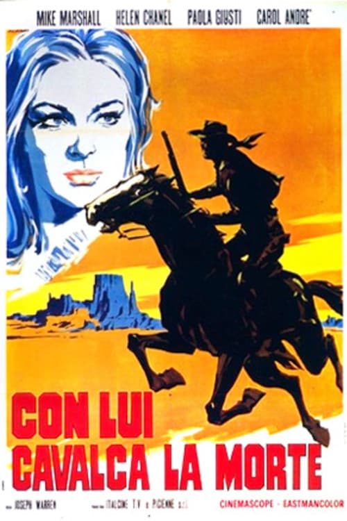 Con lui cavalca la morte afişi