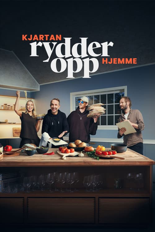 Kjartan rydder opp - hjemme afişi