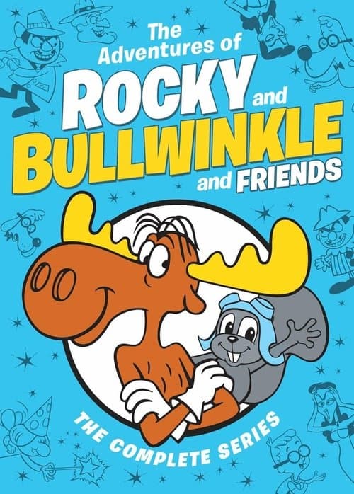 The Adventures of Rocky and Bullwinkle and Friends afişi