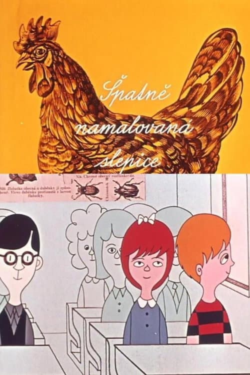 Špatně namalovaná slepice afişi