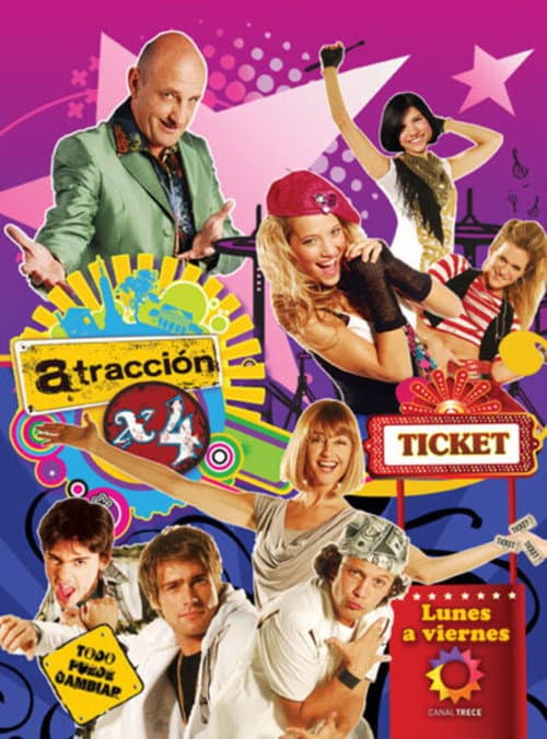 Atracción x4 afişi