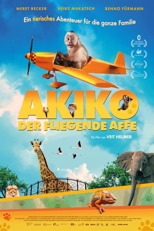 Akiko, der fliegende Affe afişi
