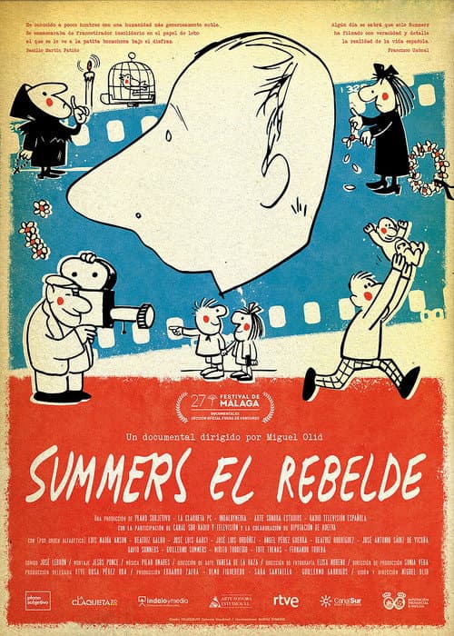 Summers el rebelde afişi