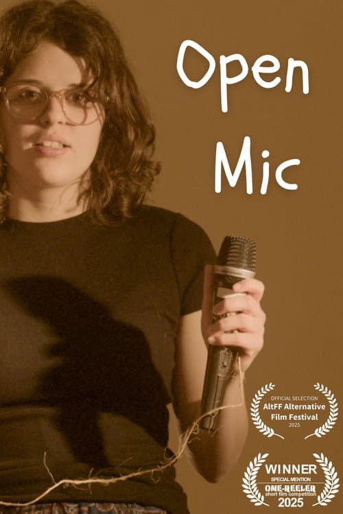 Open Mic afişi