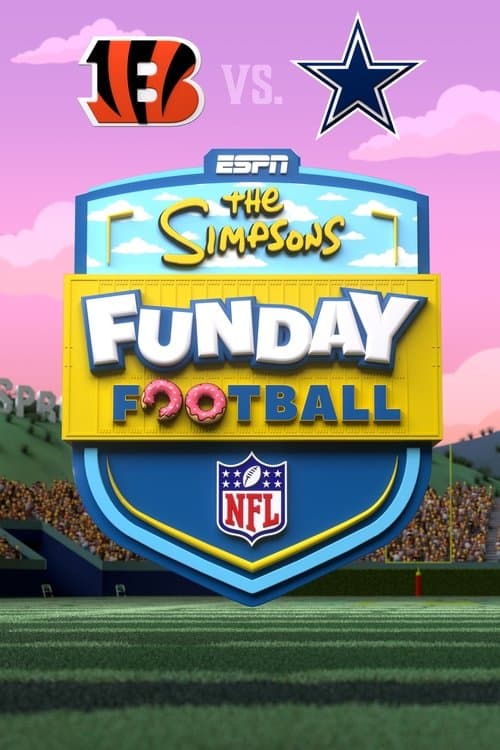 The Simpsons Funday Football afişi