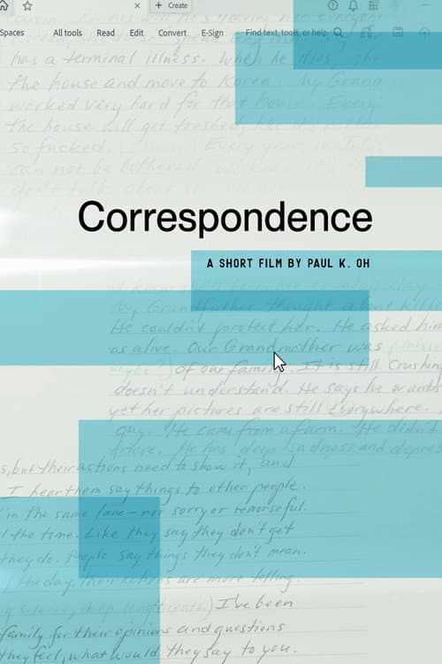 Correspondence afişi